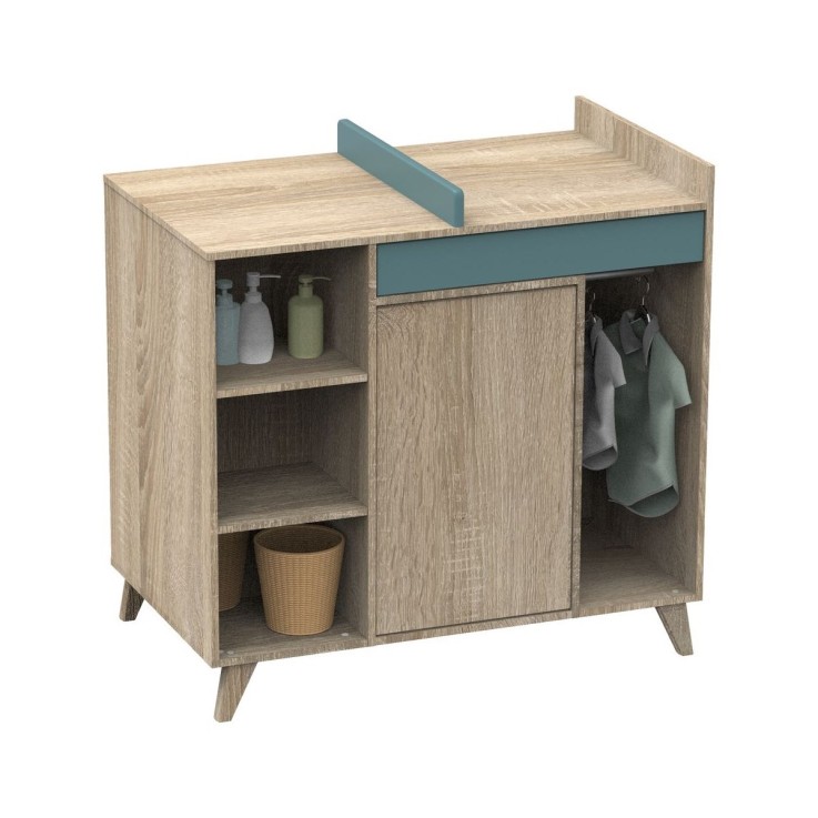 Commode à langer évolutive en bureau Nova