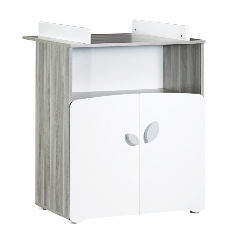 Commode à langer New Leaf 2 portes en bois