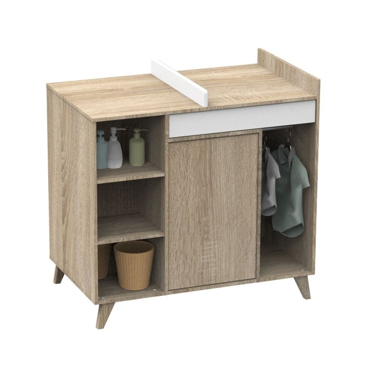 Commode à langer évolutive en bureau Nova