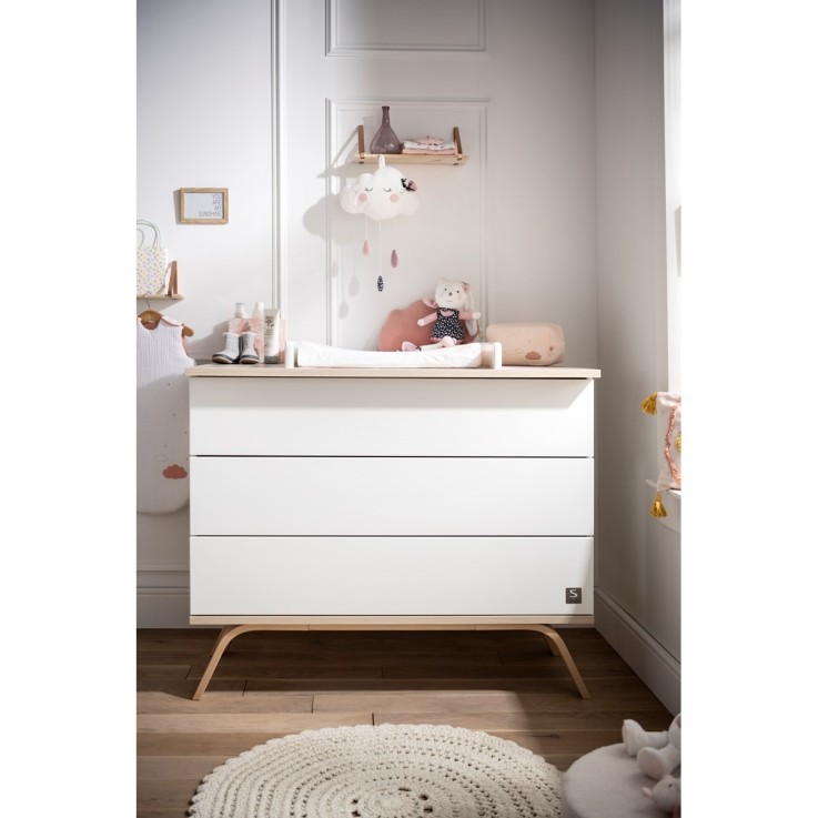 Commode 3 tiroirs Serena