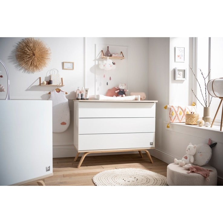 Commode 3 tiroirs Serena
