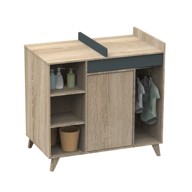 Commode à langer évolutive en bureau Nova