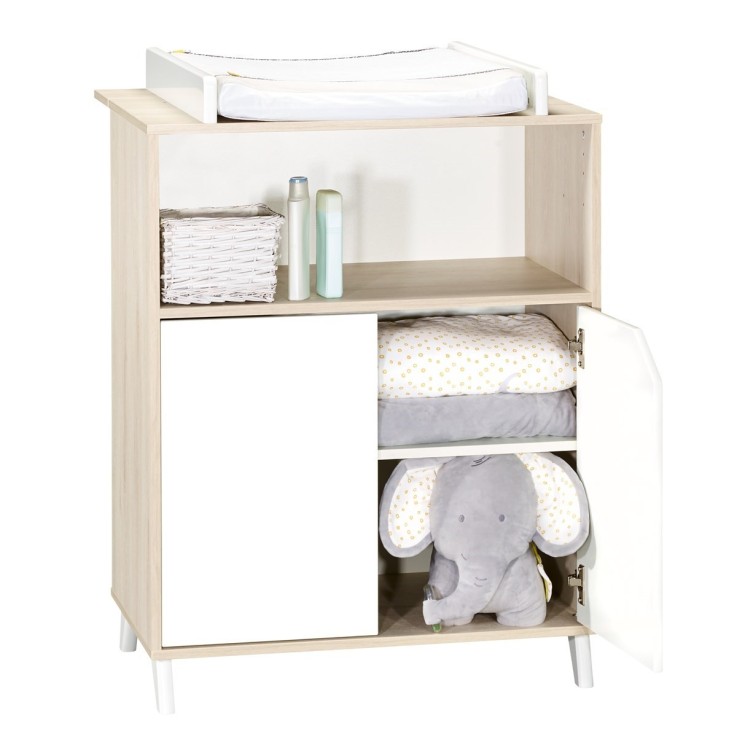 Commode à langer bébé en bois