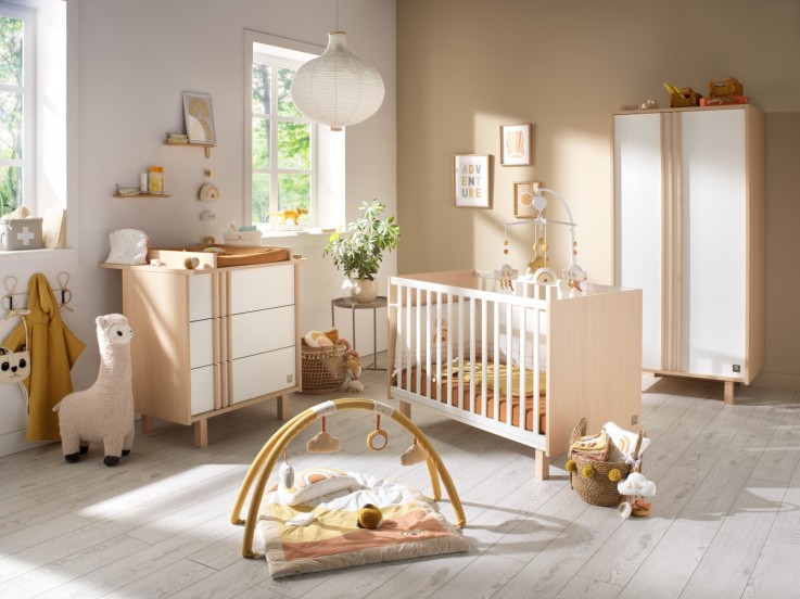 Commode 3 tiroirs Nature