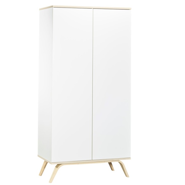 Armoire enfant Serena 2 portes en bois