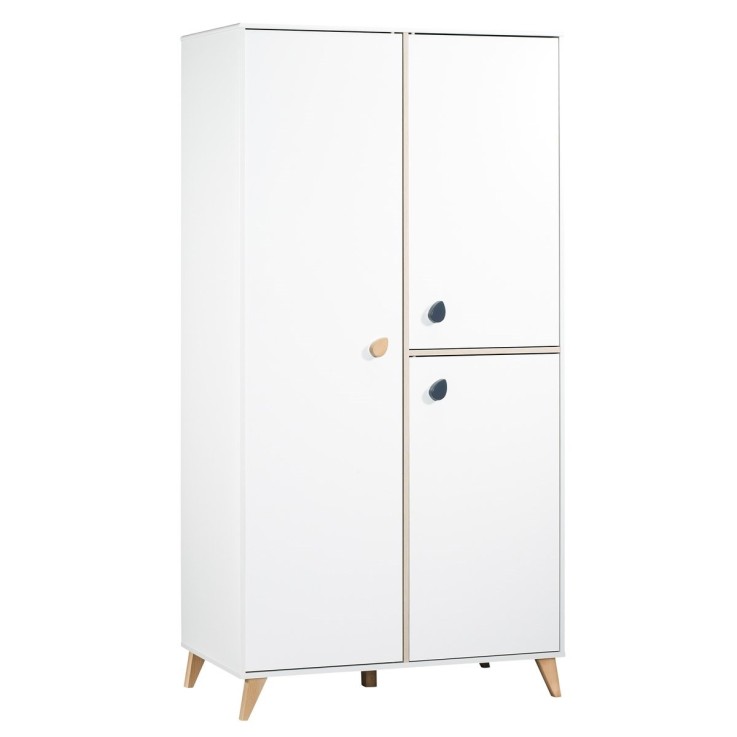 Armoire bébé 3 portes en bois