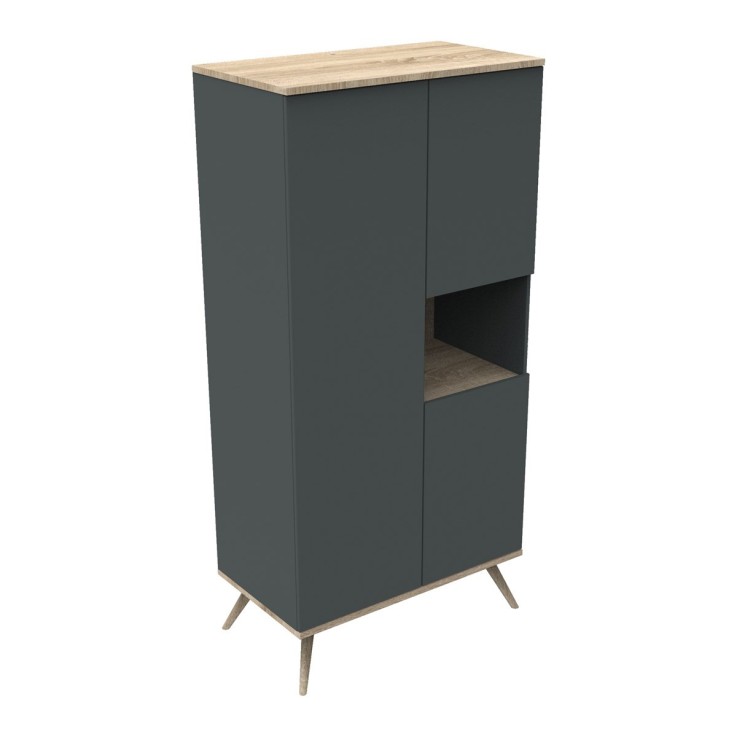 Armoire 3 portes 1 niche Boreal en bois