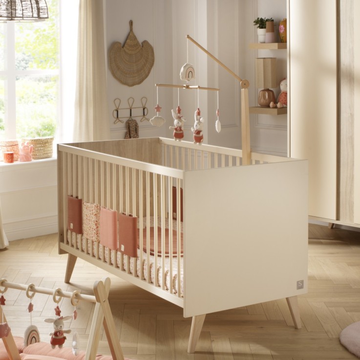 Lit évolutif 140x70 - Little Big Bed sur pieds