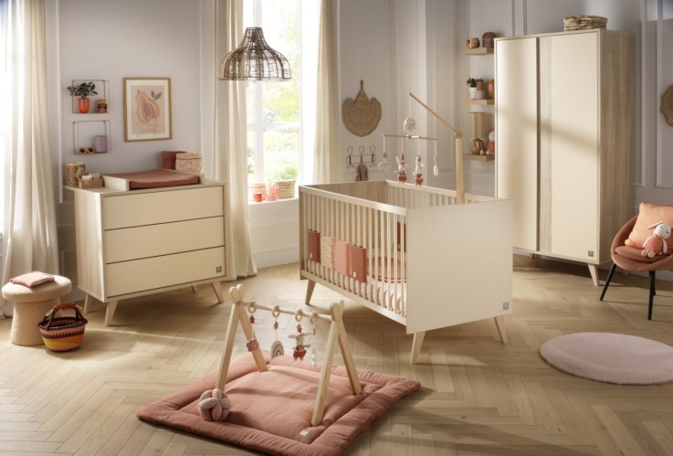 Lit évolutif 140x70 - Little Big Bed sur pieds