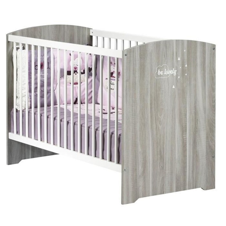 Lit bébé à barreaux 120x60cm
