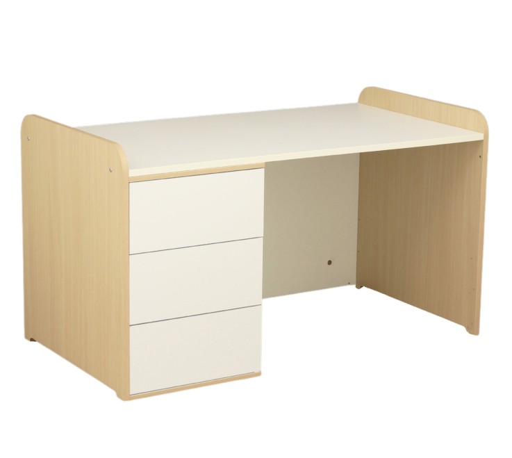 Lit combiné 140x70 évolutif en 90x190 avec commode à langer 3 tiroirs