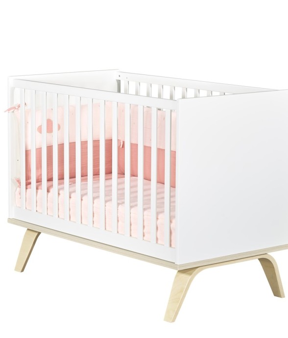 Lit bébé 120X60cm en bois...