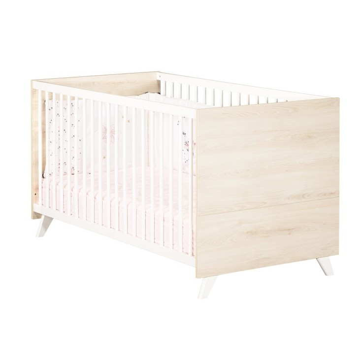 Lit évolutif Little Big Bed sur pieds en bois