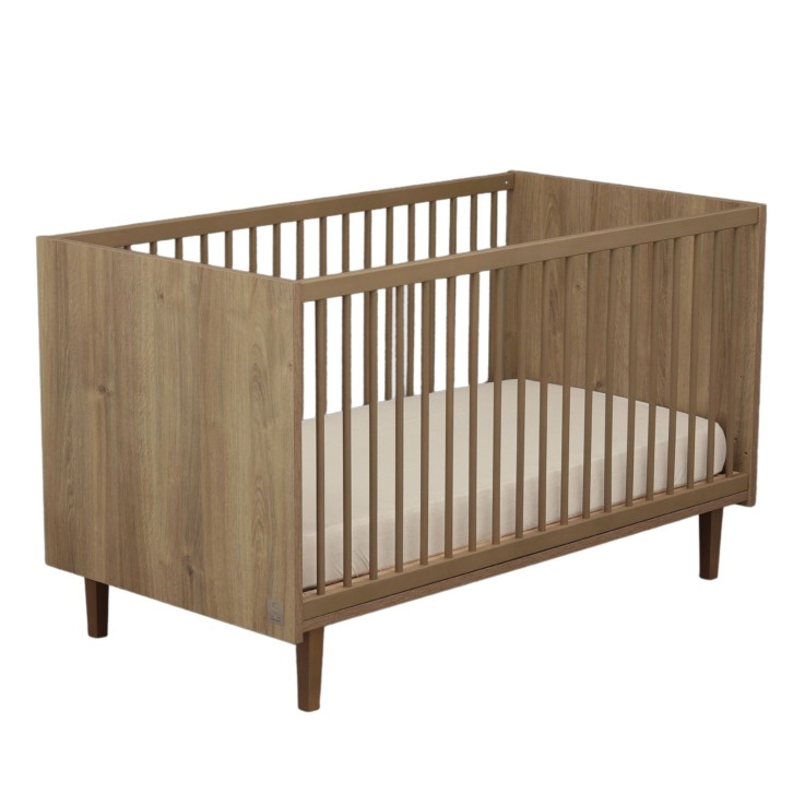 Lit évolutif 140x70 - Little Big Bed décor imitation bois