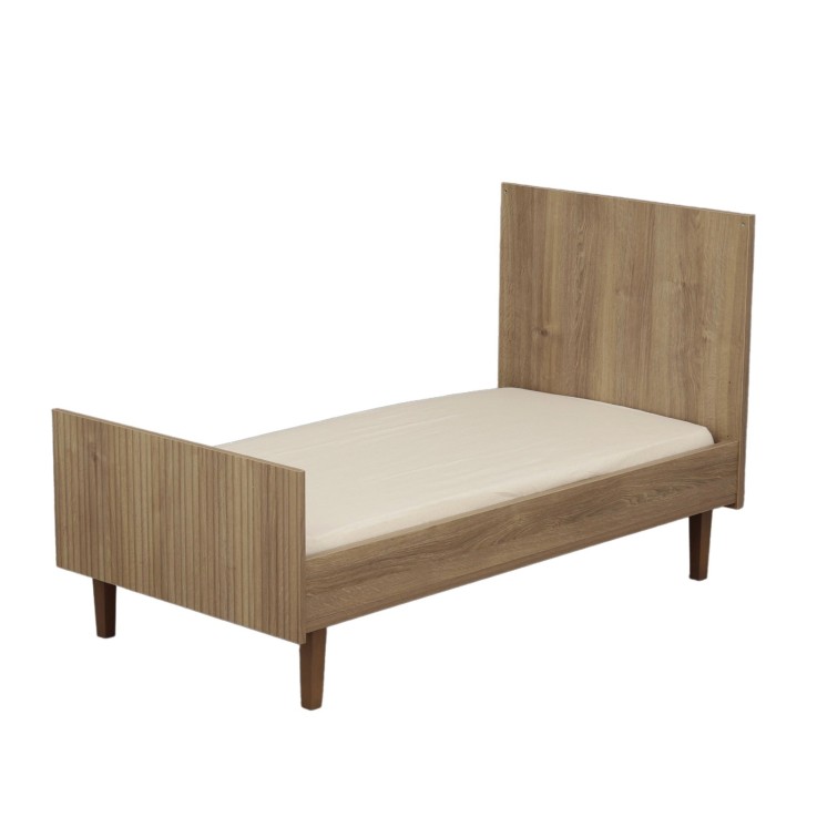 Lit évolutif 140x70 - Little Big Bed décor imitation bois