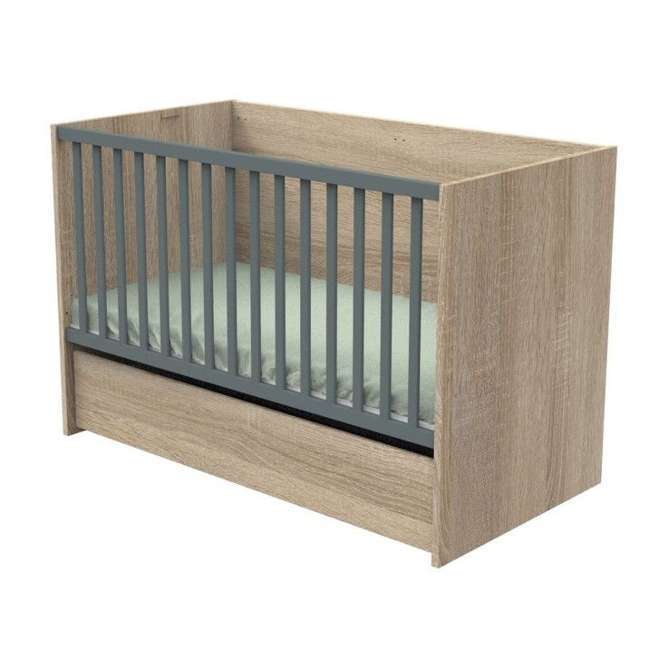 Lit bébé 140x70cm évolutif en lit junior 90x200cm