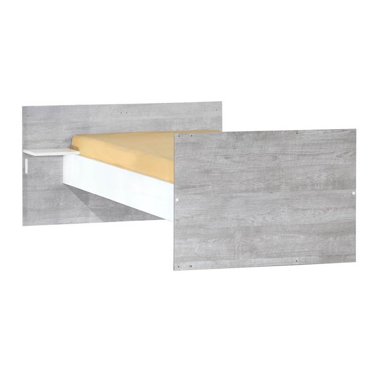 Lit Combiné 60x120 évolutif en 90x190 en bois