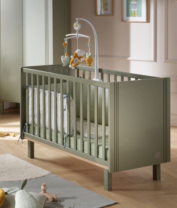 Lit bébé 120x60cm à...