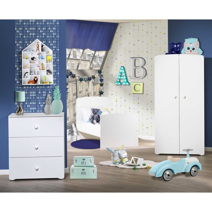 Lit évolutif Little Big Bed en bois