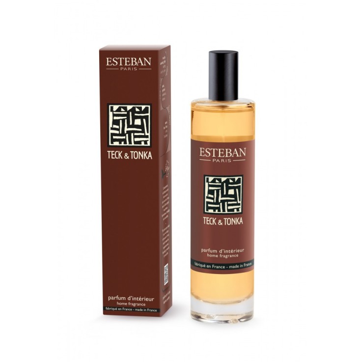 Vaporisateur 75ml Teck&Tonka ESTEBAN en verre