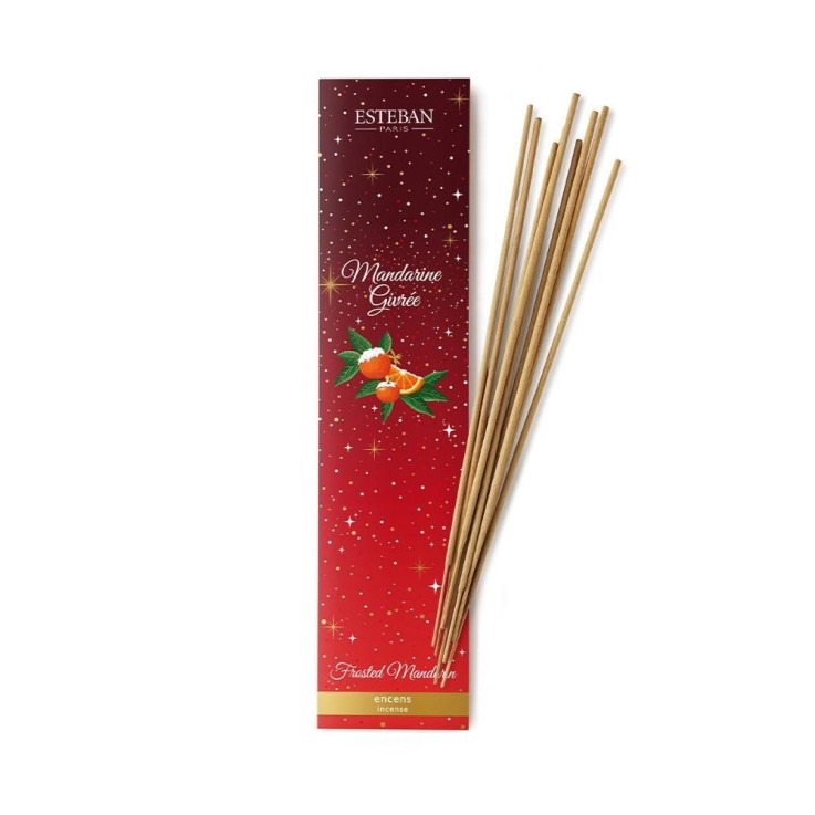 Encens Mandarine givrée en bois