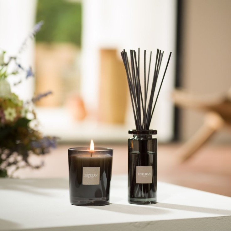 Bouquet initial teck et tonka 100ml en verre