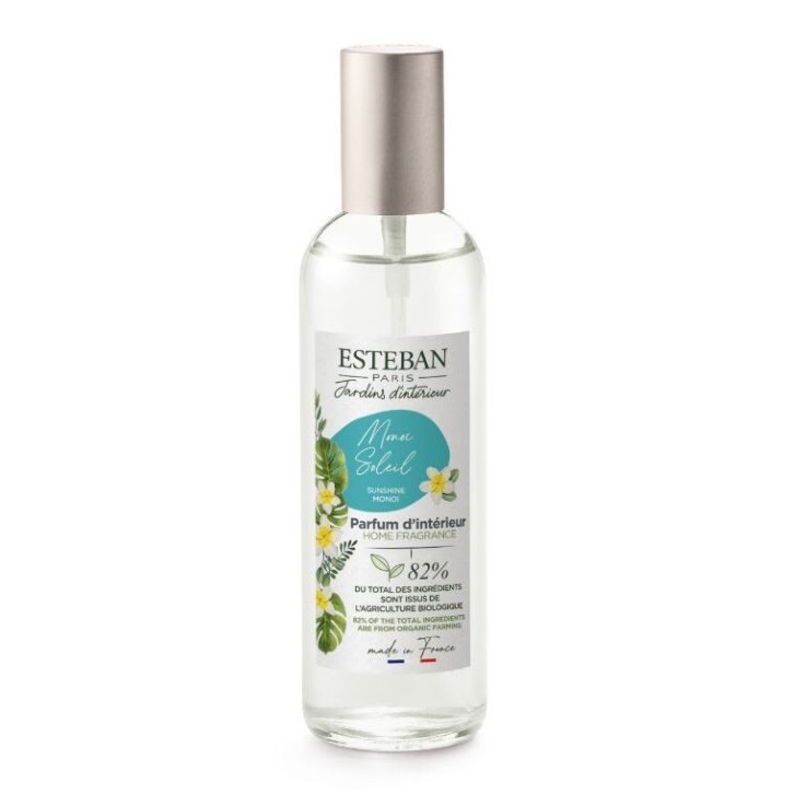 Vaporisateur 100 ml Monoï/soleil en verre