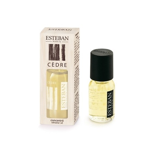 Concentré de parfum cèdre 15 ml en verre
