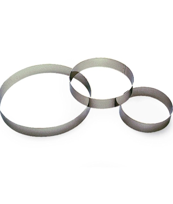Cercle à entremets en inox