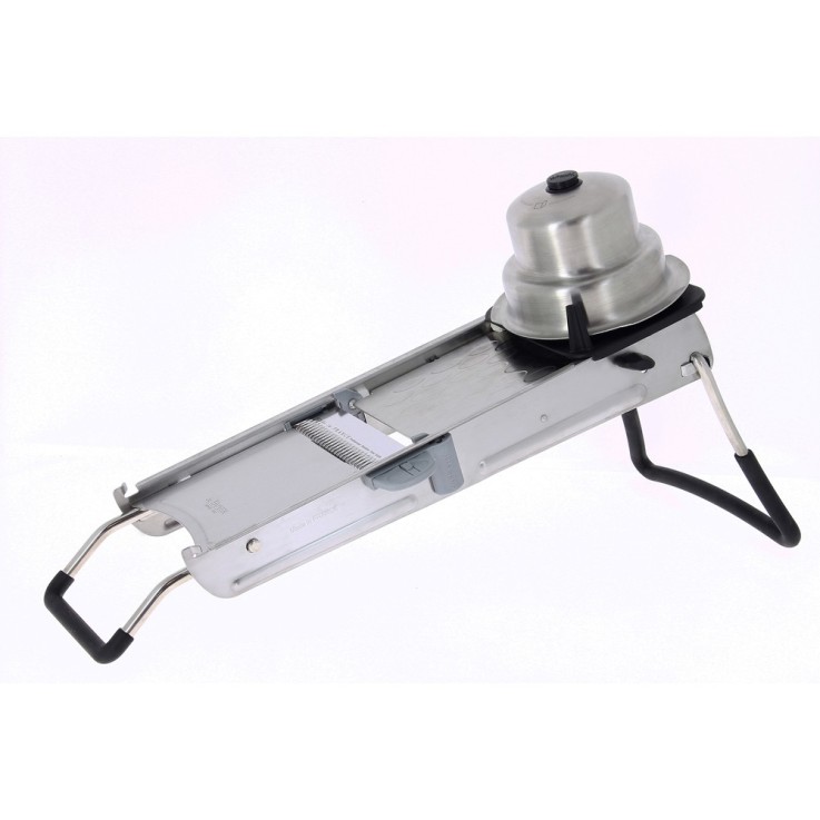 Mandoline Ultra avec accessoires en inox