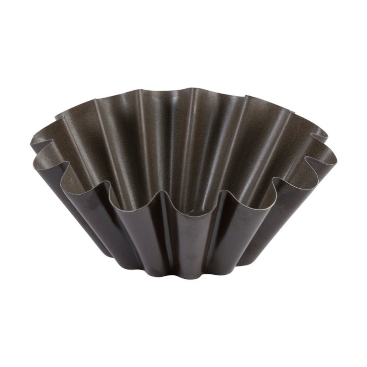 Moule à brioche grosses côtes 22 cm en acier