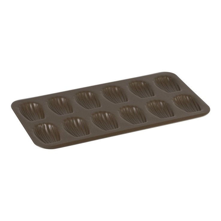 Plaque de 12 madeleines en acier