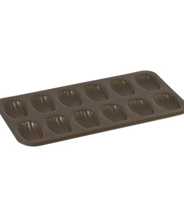Plaque de 12 madeleines en...