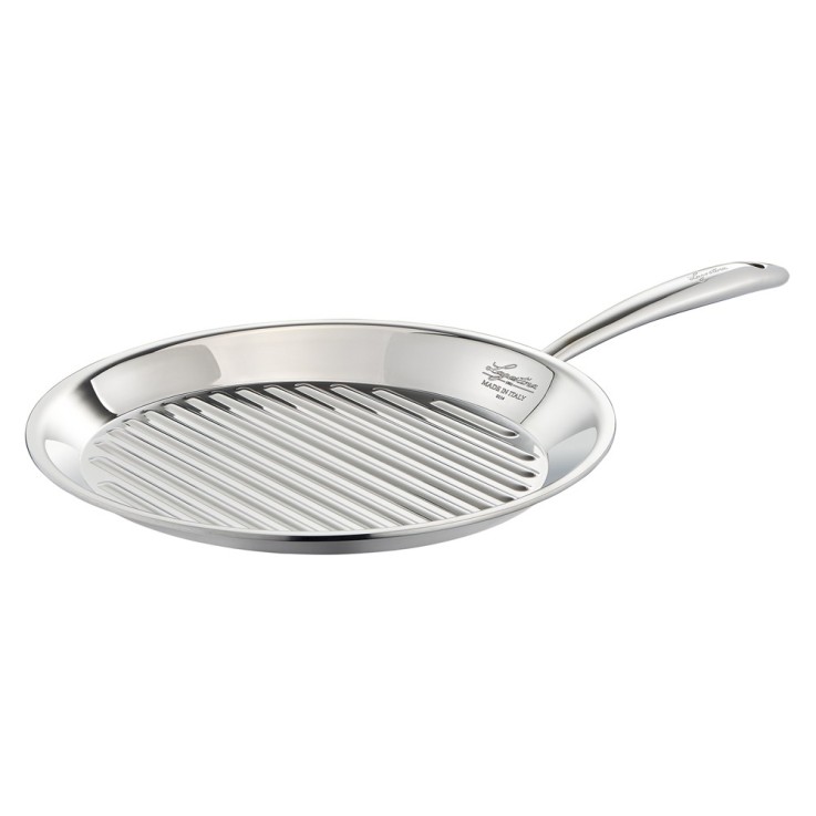 Poêle grill Accademia Logofusion 28 cm en inox