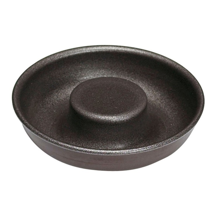 Moule à savarin individuel bouché 8 cm (lot de 3) en acier
