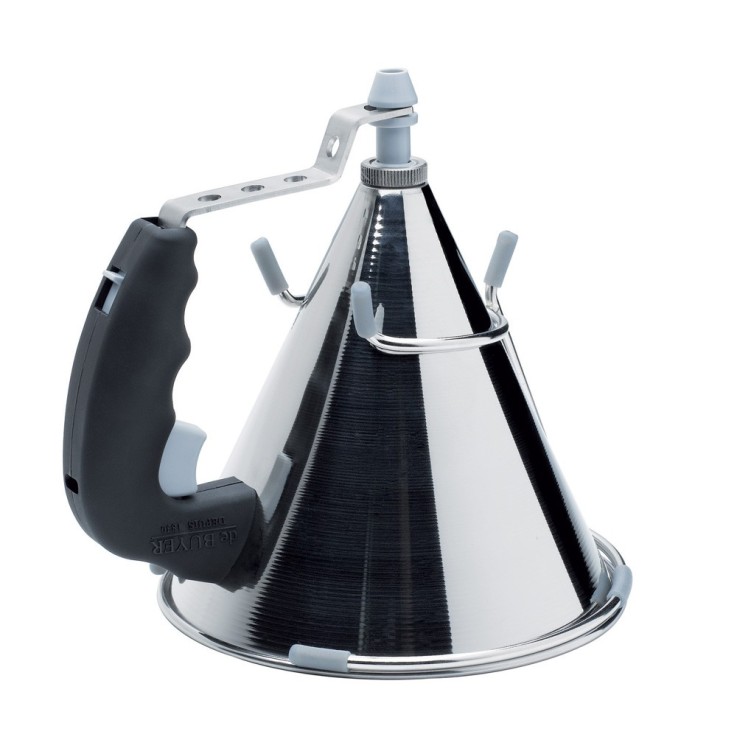 Entonnoir à piston 0.8l inox