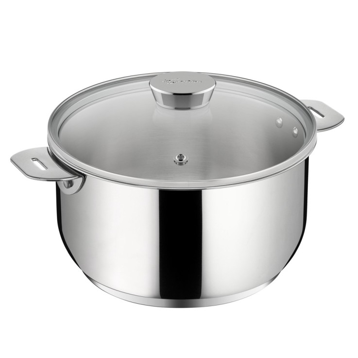 Casserole Salvaspazio+ en acier inoxydable