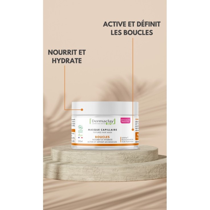 Masque Capillaire Cheveux Bouclés (250ml) Bio