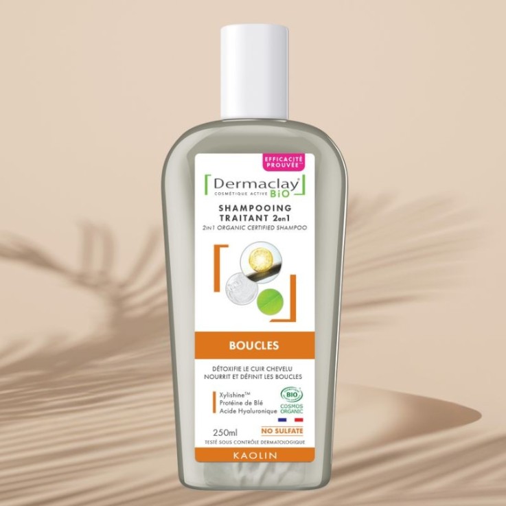 Shampoing 2 en1 Cheveux Bouclés (250ml)  Bio