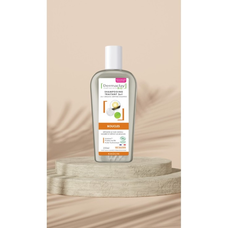 Shampoing 2 en1 Cheveux Bouclés (250ml)  Bio