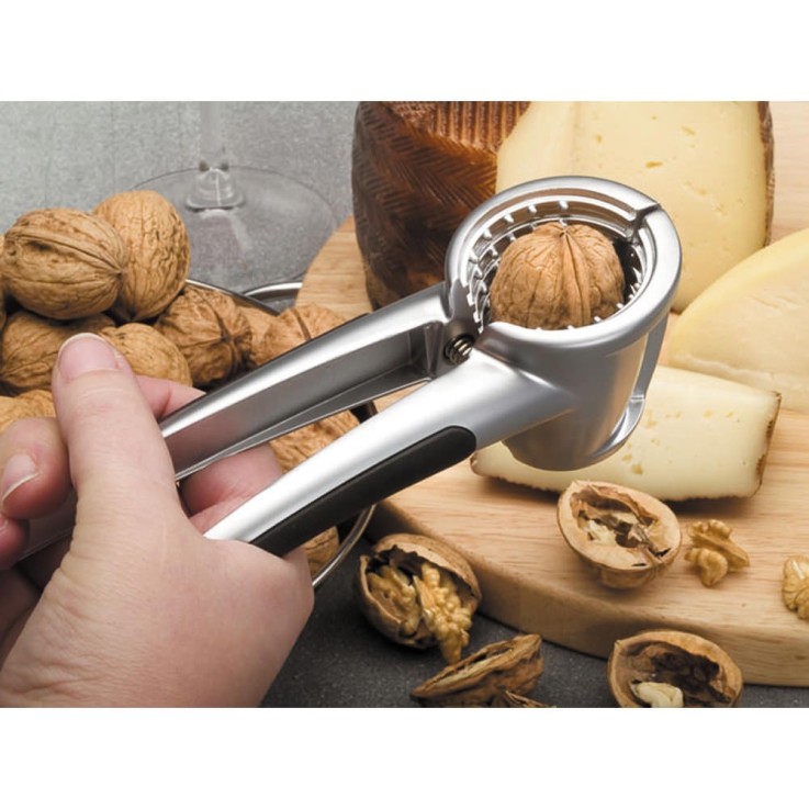 Casse noix / ouvre bouchon en aluminium