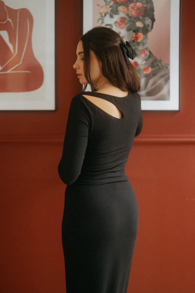 Top Céleste goutte réversible Tencel
