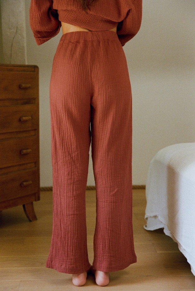 Pantalon Haydée Coton Bio