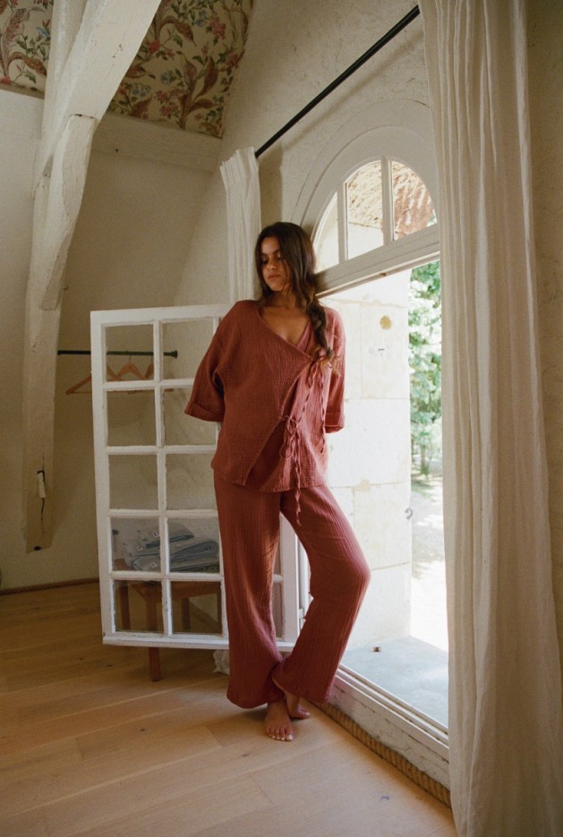 Pantalon Haydée Coton Bio