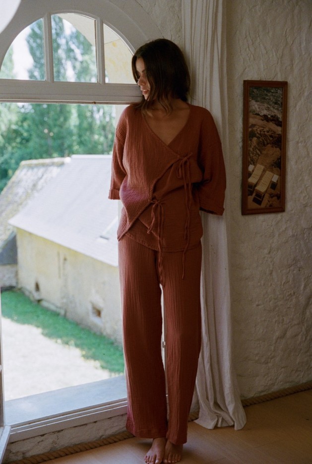 Pantalon Haydée Coton Bio