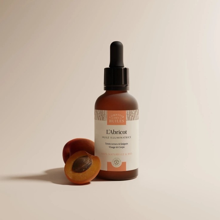 Huile d'Abricot Illuminatrice (50ml) Bio