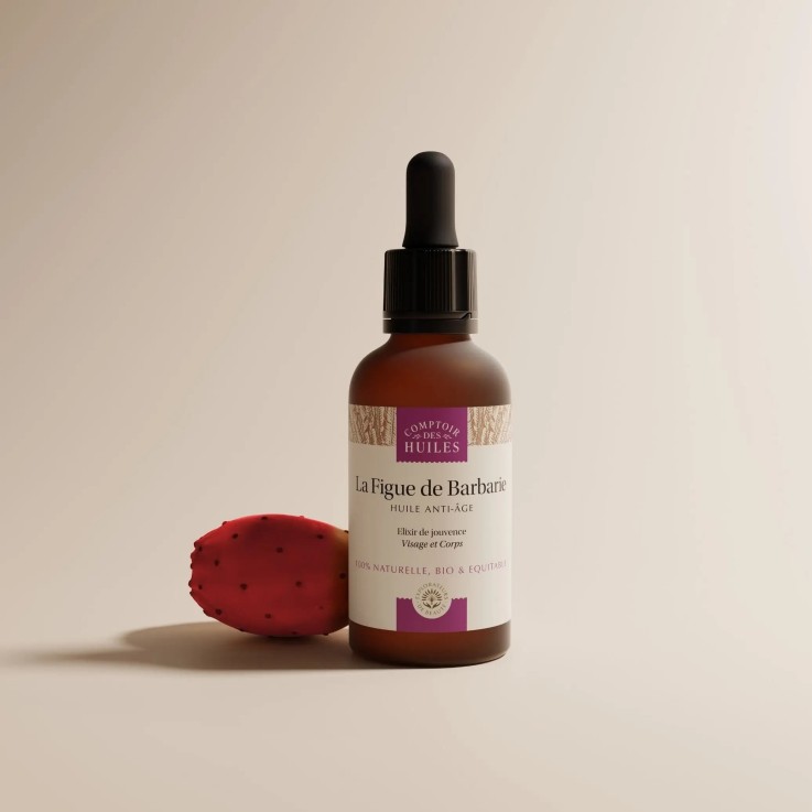 Huile de Pépins de Figue de Barbarie Raffermissante (50 ml) Bio