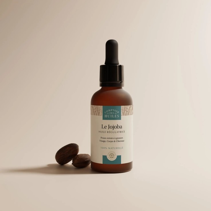 Huile de Jojoba Sébo-Régulatrice (50ml) Bio
