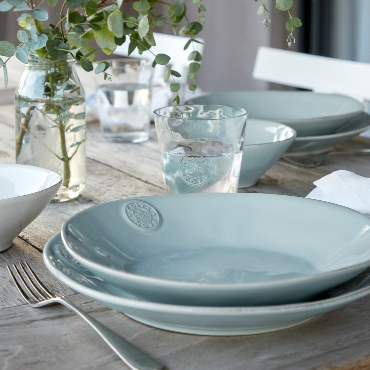 Assiette Creuse à Pâtes Nova en grès