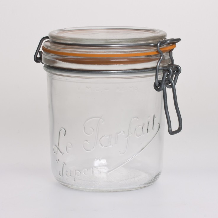 Pack de 6 terrines 500 ml en verre